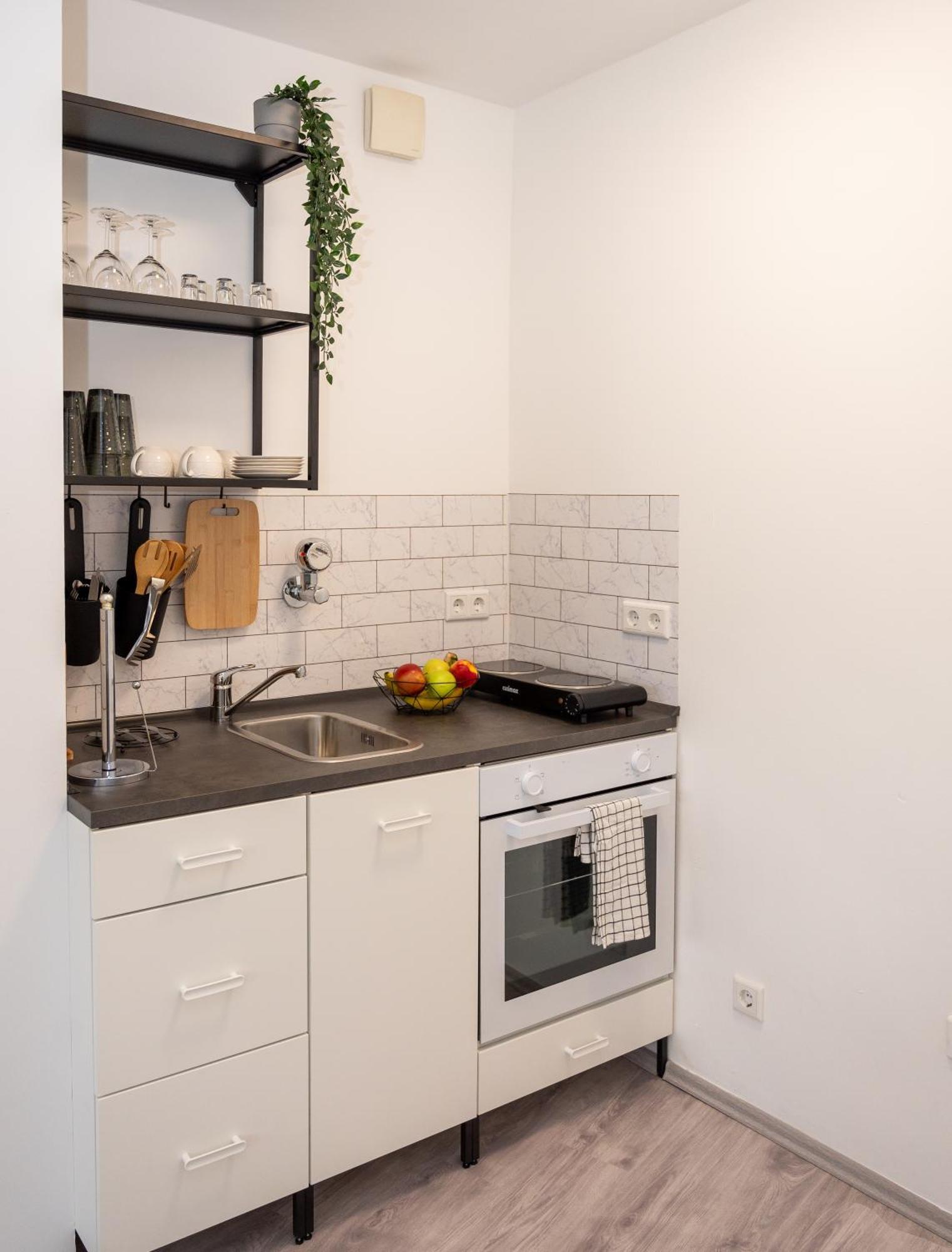 Stilvolles Apartment Im Essener Stadtkern ภายนอก รูปภาพ