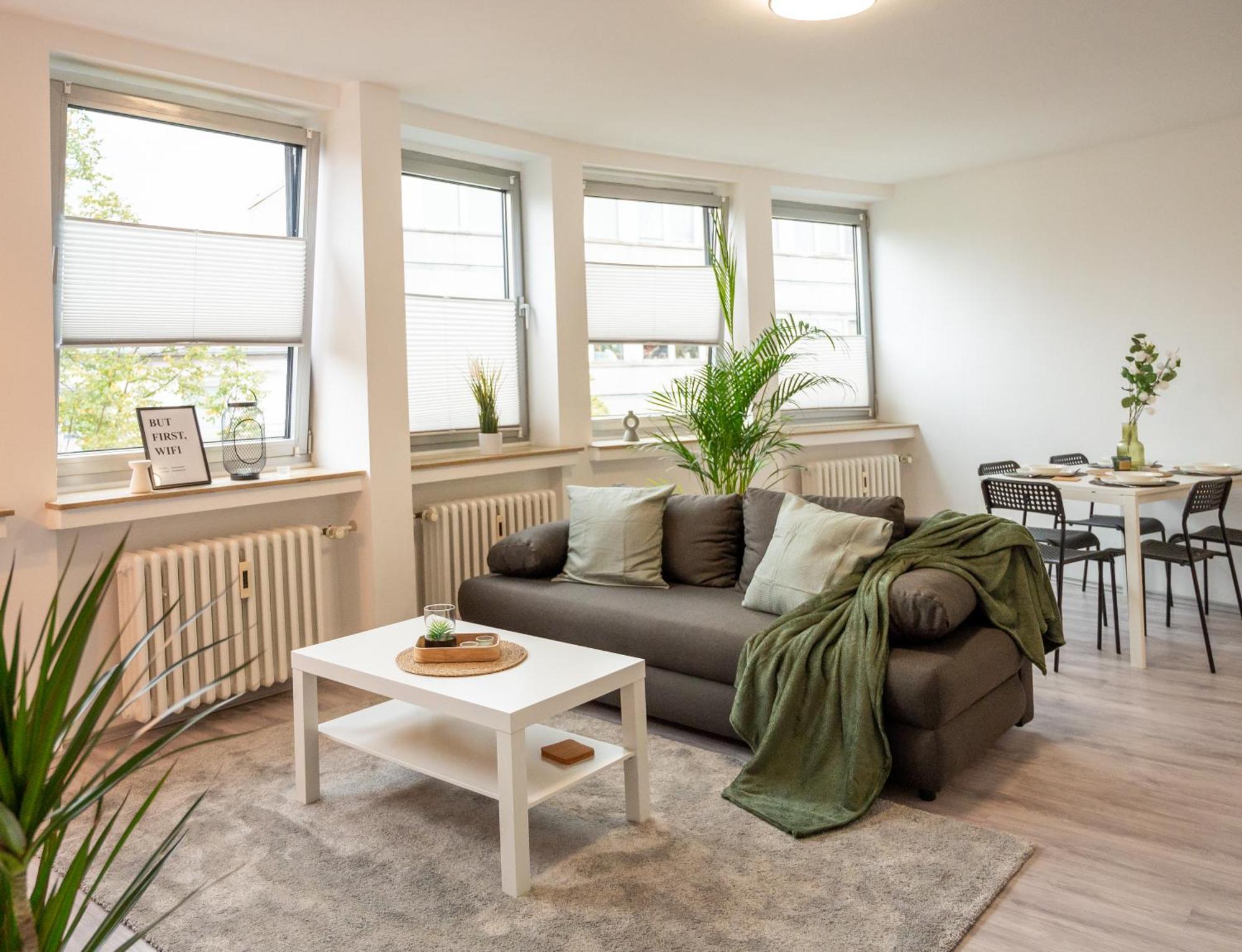 Stilvolles Apartment Im Essener Stadtkern ภายนอก รูปภาพ
