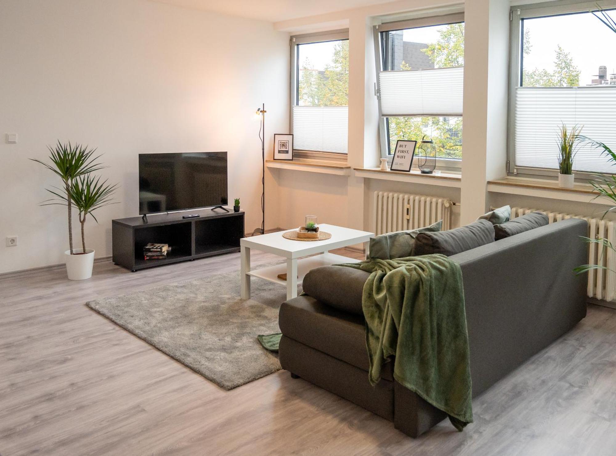 Stilvolles Apartment Im Essener Stadtkern ภายนอก รูปภาพ